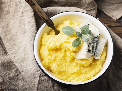 Creamy Golden Polenta