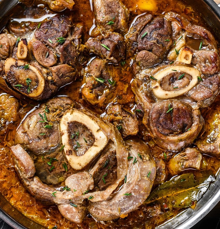 Osso Buco – Milanese Braised Veal Shanks