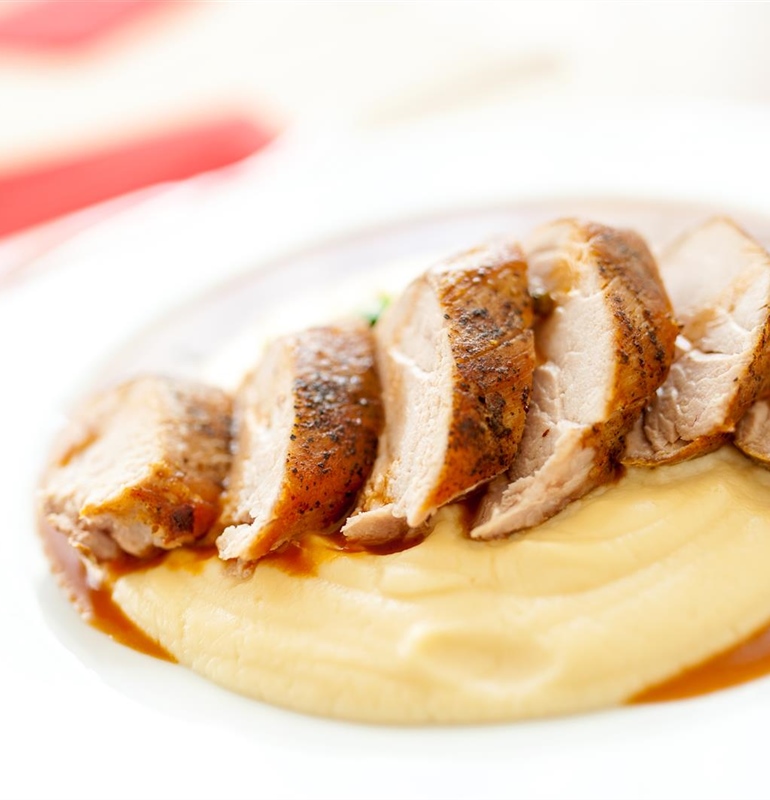 Pork Tenderloin in Plum Sauce