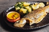 Grilled Sea Bass with Dalmatian-Style Swiss Chard and Potatoes