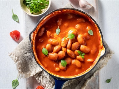 Baked Beans with Sausage