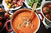 Oven-Roasted Tomato Soup with Garlic and Herbs