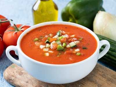 Chilled Andalusian Gazpacho – Summer in a Bowl