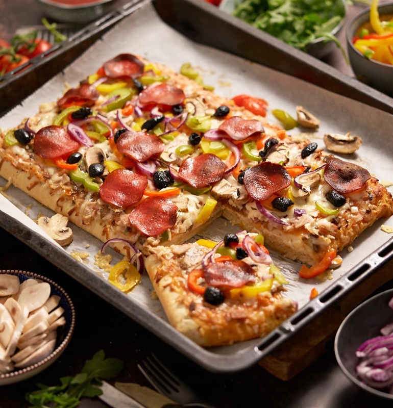 Grandma’s Rustic Homemade Pizza