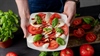 Sun-Kissed Caprese Salad with Balsamic Drizzle