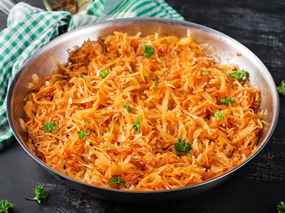 Sautéed Sauerkraut with Bacon