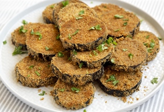Breaded Fried Eggplant