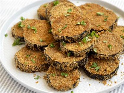 Breaded Fried Eggplant