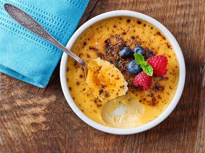 Golden Caramel Crème Brûlée
