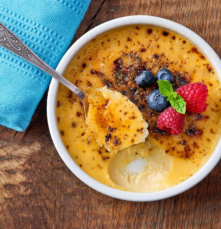 Golden Caramel Crème Brûlée