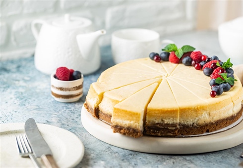 Classic New York Creamy Baked Cheesecake