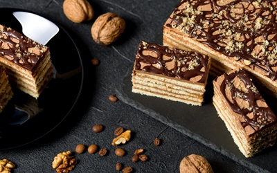 Grandma’s Croatian Mađarica – Seven-Layer Chocolate Delight