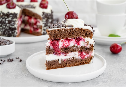 Classic Black Forest Cake (Schwarzwälder Kirschtorte)