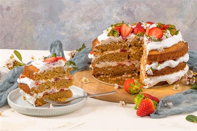Royal Victoria Sponge Cake – A Triple Layer Celebration