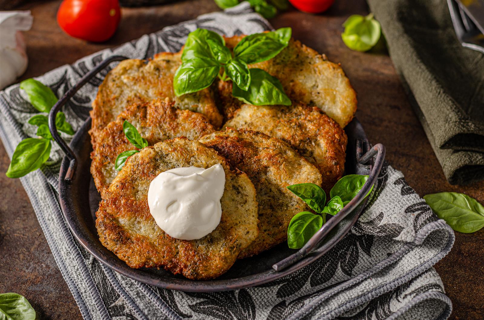 Crispy Fried Zucchini Recipe with Herb Yogurt | Tasty...