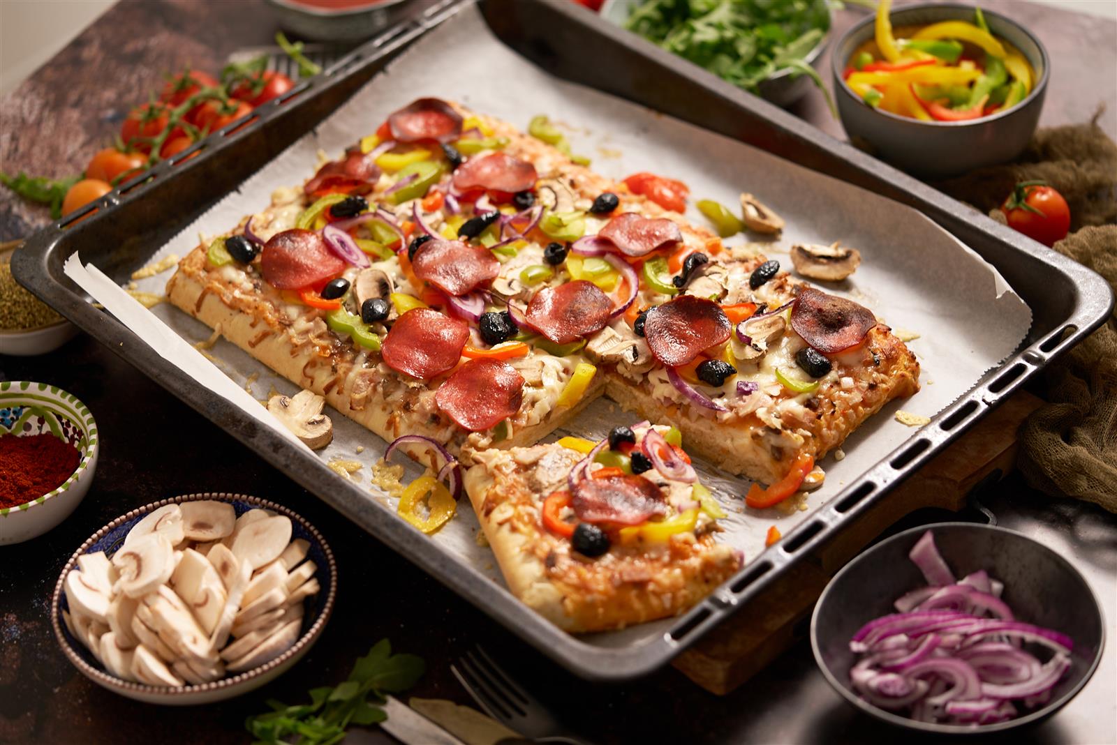 Grandma’s Rustic Homemade Pizza Recipe | Tasty Empire